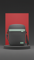 Mint Tech Crossbody Bag, Compact Design