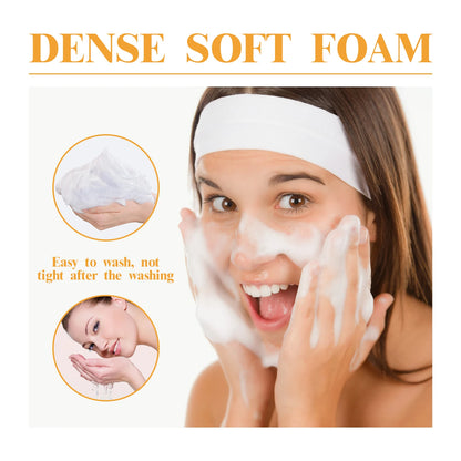 Turmeric Cleanser Moisturizing Facial Brightening Facial Cleanser Foam Brush Cleaning Moisturizing Whitening and Beautifying