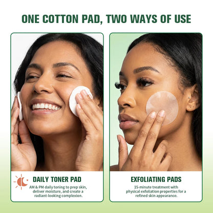 Toner Pads 100 Count Toning & Brightening Face Pads Remove Dark Spots Wrinkles & Dull Skin Hydrating Facial ,Snail Mucin Care