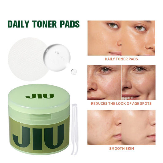 Toner Pads 100 Count Toning & Brightening Face Pads Remove Dark Spots Wrinkles & Dull Skin Hydrating Facial ,Snail Mucin Care