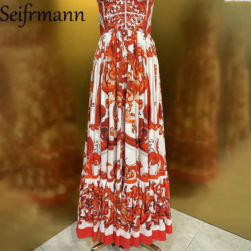 Waist cinching Long Dress