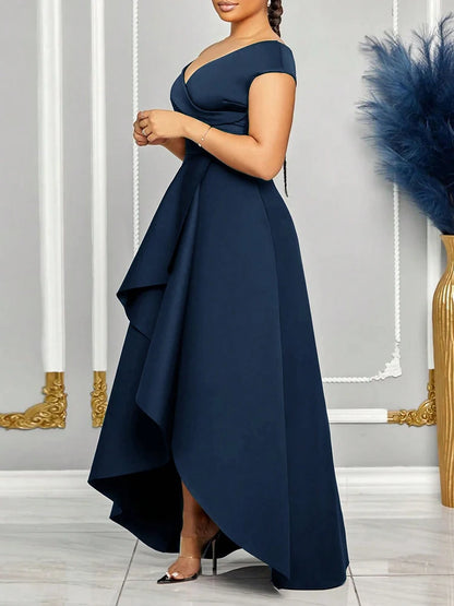 Off Shoulder Evening Dress