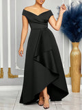 Off Shoulder Evening Dress
