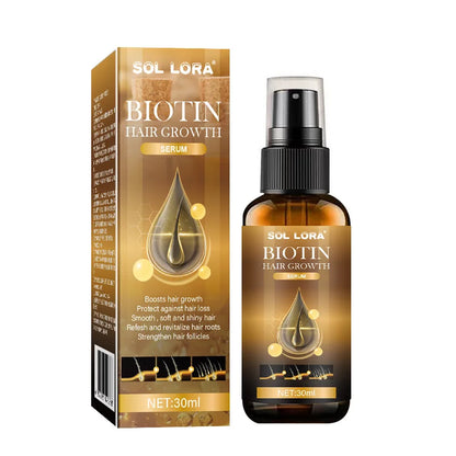 Biotin Hair Care Spray Nourish Dry Tousled Hair Improve Frizz Add Glossy Shine for Daily Gentle Hair Smoothing Maintenance