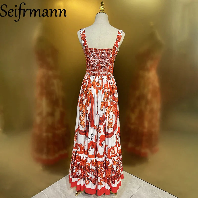 Waist cinching Long Dress