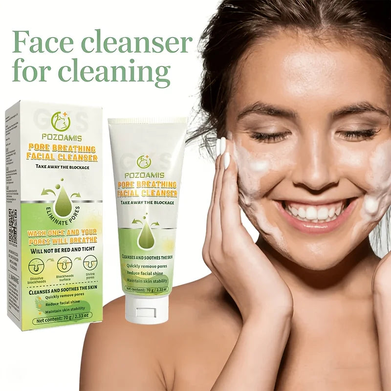 Facial Cleanser Gently Cleanses and Soothes the Skin, Leaving It Smoother and More Delicate. Suitable for Both Men and Women