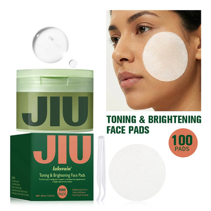 Toner Pads 100 Count Toning & Brightening Face Pads Remove Dark Spots Wrinkles & Dull Skin Hydrating Facial ,Snail Mucin Care