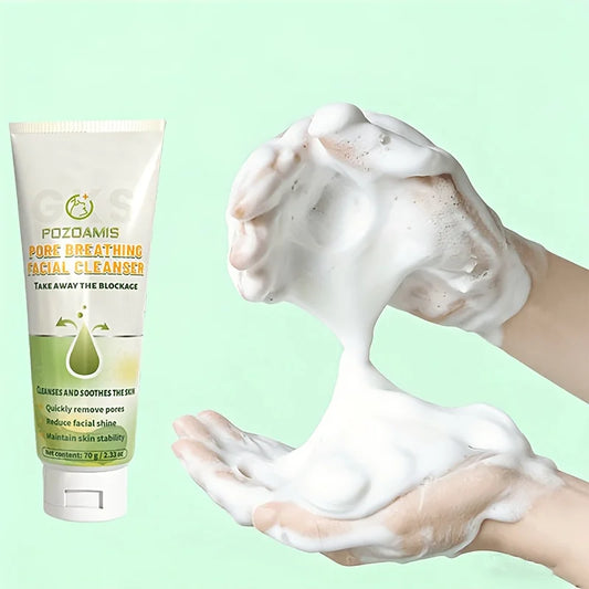 Facial Cleanser Gently Cleanses and Soothes the Skin, Leaving It Smoother and More Delicate. Suitable for Both Men and Women